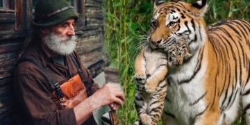 Тигрица В ЗУБАХ принесла ТИГРЕНКА местному егерю, умоляя его СПАСТИ. От того что произошло на следующий день, ОЦЕПЕНЕЛА вся деревня…