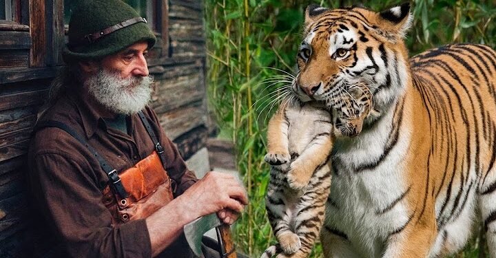 Тигрица В ЗУБАХ принесла ТИГРЕНКА местному егерю, умоляя его СПАСТИ. От того что произошло на следующий день, ОЦЕПЕНЕЛА вся деревня…