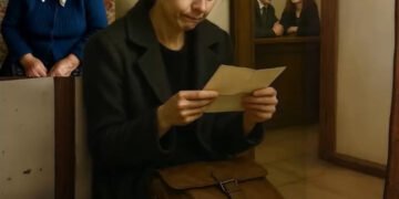 СИРОТА С ОТЧАЯНИЕМ СЛУШАЛА ЗАВЕЩАНИЕ, СЛЫША СМЕХ МУЖА И ЕГО ИЗБРАННИЦЫ! И В КОНЦЕ КОНЦОВ УЗНАЕТ, ЧТО ОТ СВЕКРОВИ ЕЙ ДОСТАЛОСЬ ЛИШЬ КАКОЕ-ТО НЕПОНЯТНОЕ ПИСЬМО… ОТКРЫЛА – ПРОЧИТАЛА – И ЕДВА НЕ УПАЛА!…