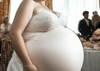 На свадьбе все онемели от огромного живота невесты и думали она родит пятерню прямо сейчас…