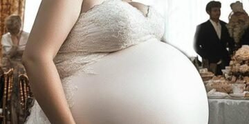 На свадьбе все онемели от огромного живота невесты и думали она родит пятерню прямо сейчас…