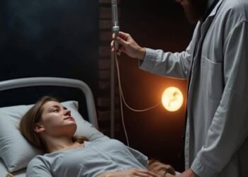 Свекор зашел в комнату к парализованной невестке. «Лежи и терпи» — сказал он и приступил к делу