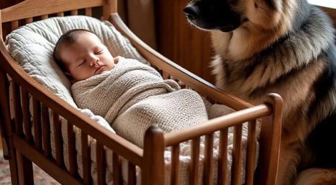 Собака каждую ночь угрожающе скалилась на малыша. А когда родители поняли истинную причину её поведения, их жизнь изменилась навсегда.