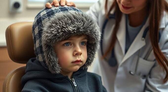 Ребёнок не снимал зимнюю шапку почти полтора месяца, но стоило медсестре снять её — как она ахнула от неожиданности.